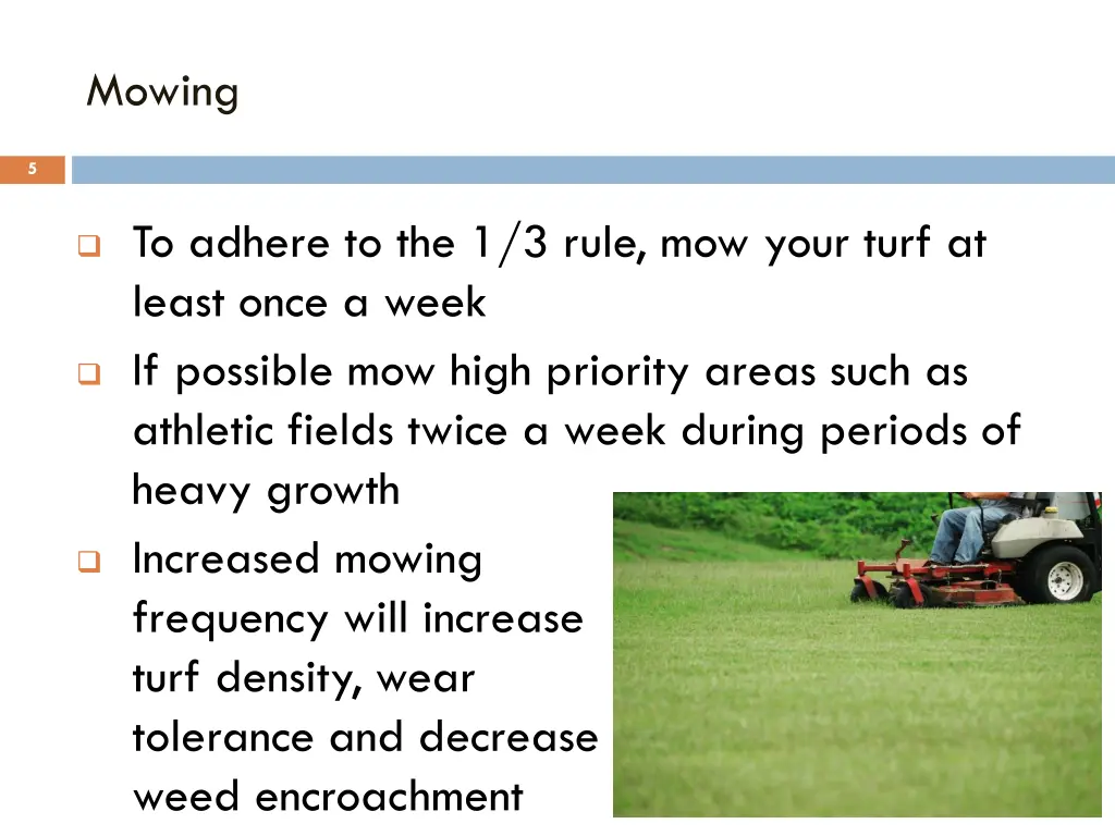 mowing 2