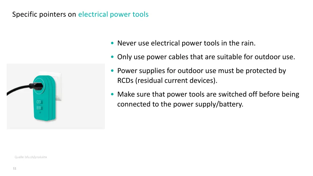 specific pointers on electrical power tools