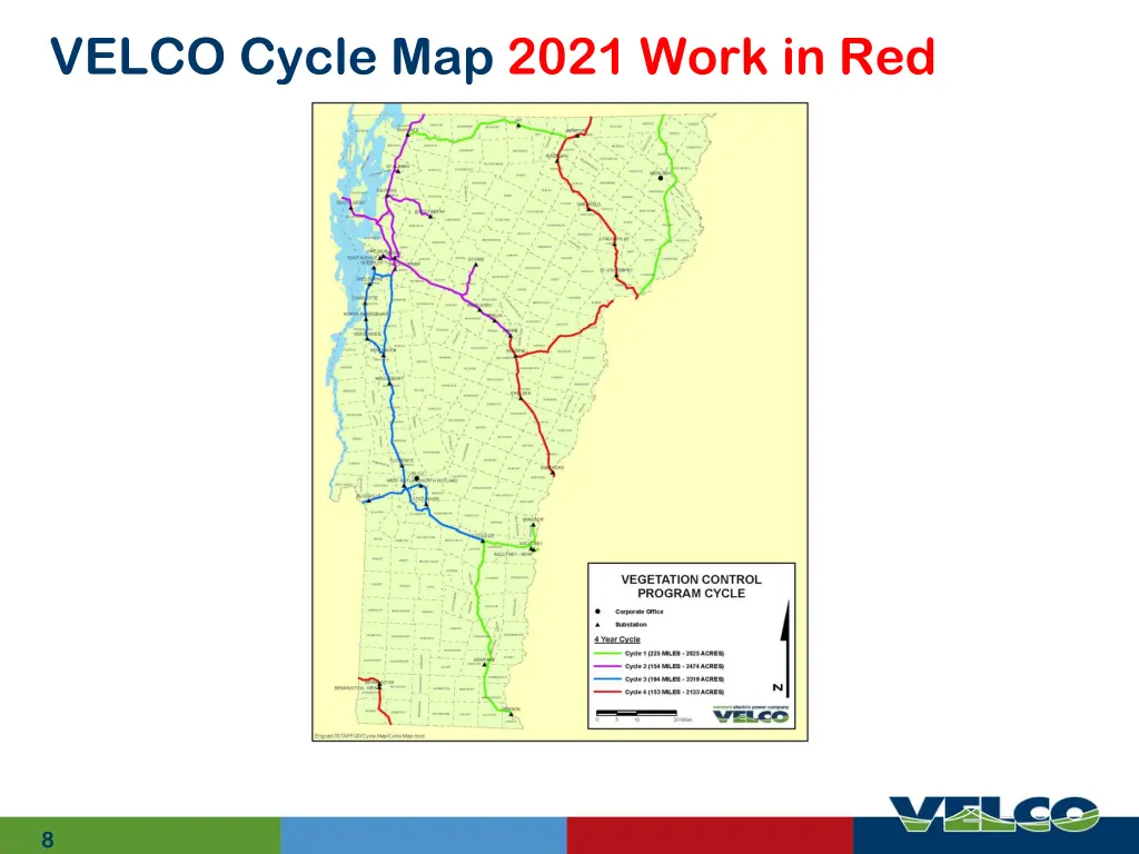 velco cycle map 2021 work in red