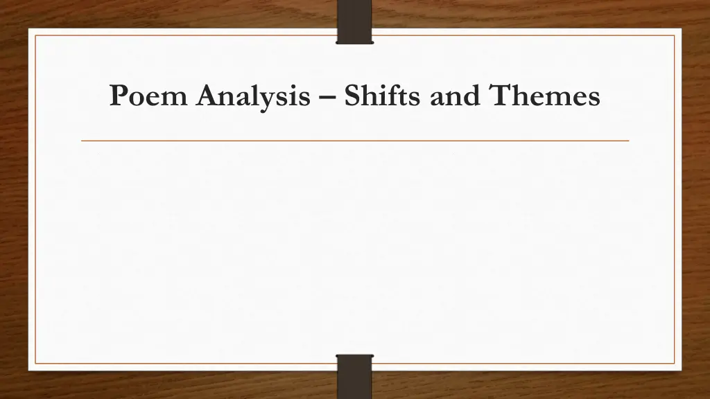 poem analysis shifts and themes