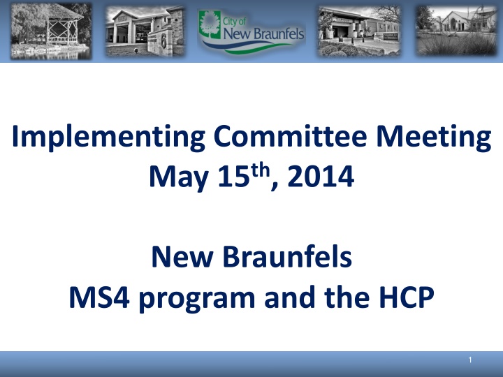 implementing committee meeting may 15 th 2014