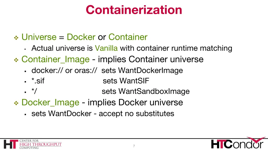 containerization