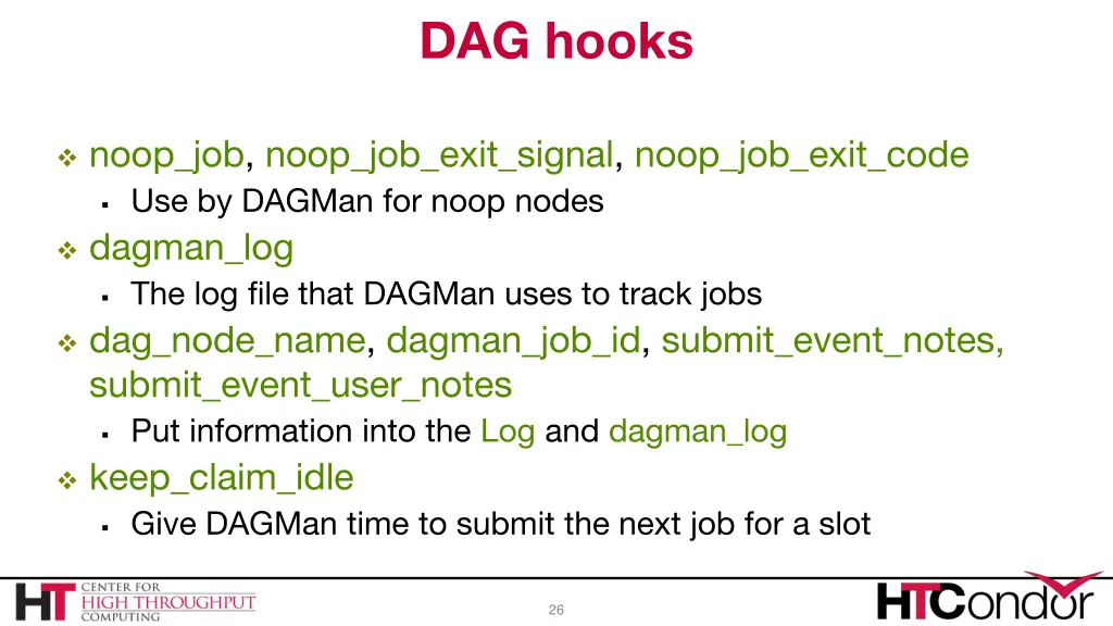 dag hooks