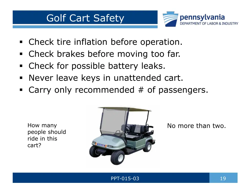 golf cart safety 1