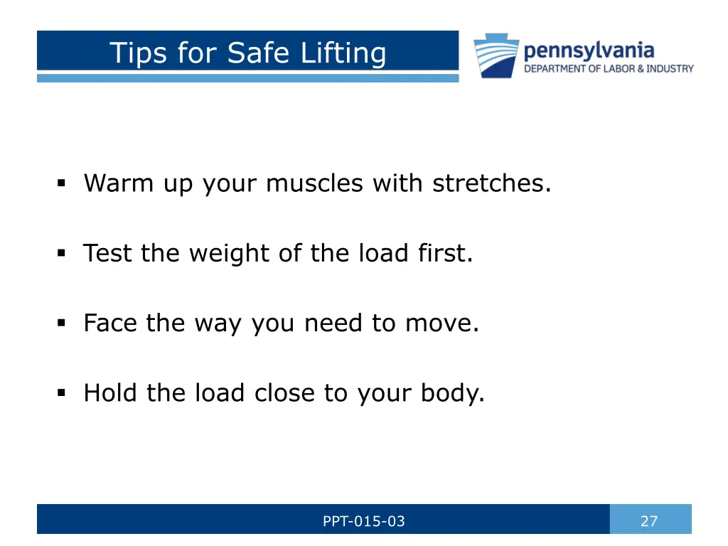 tips for safe lifting 1