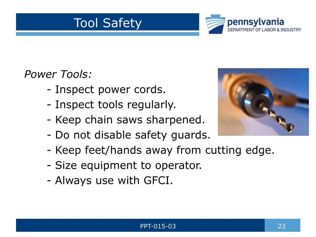 tool safety 1