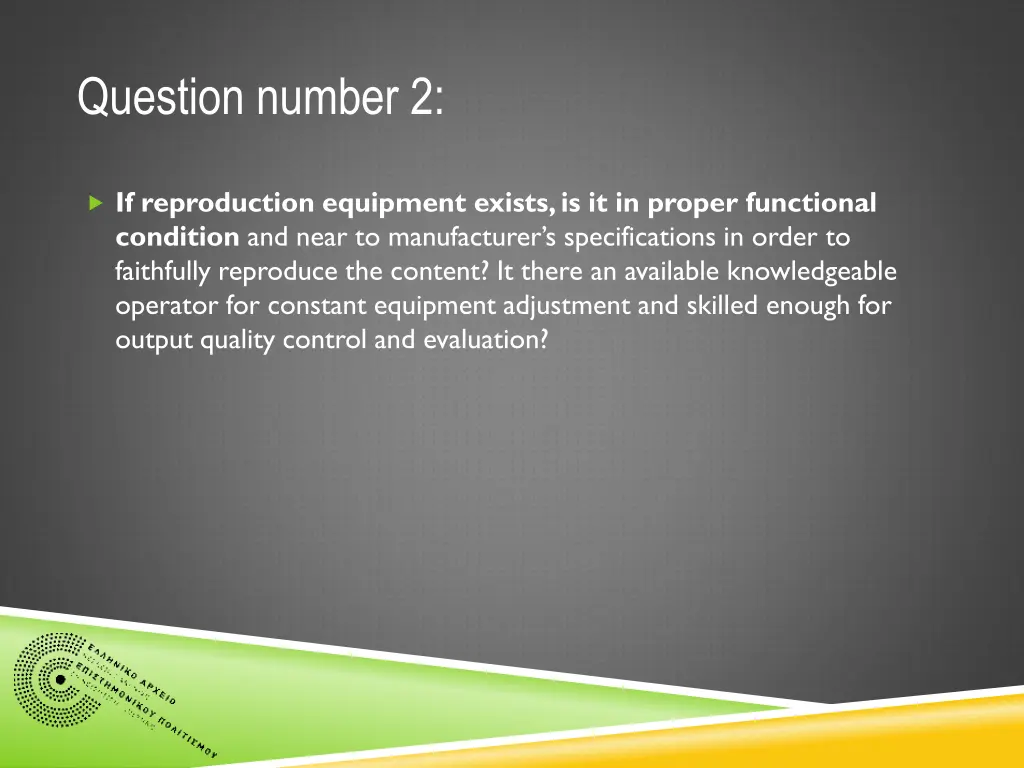 question number 2