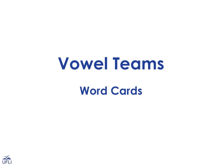 vowel teams