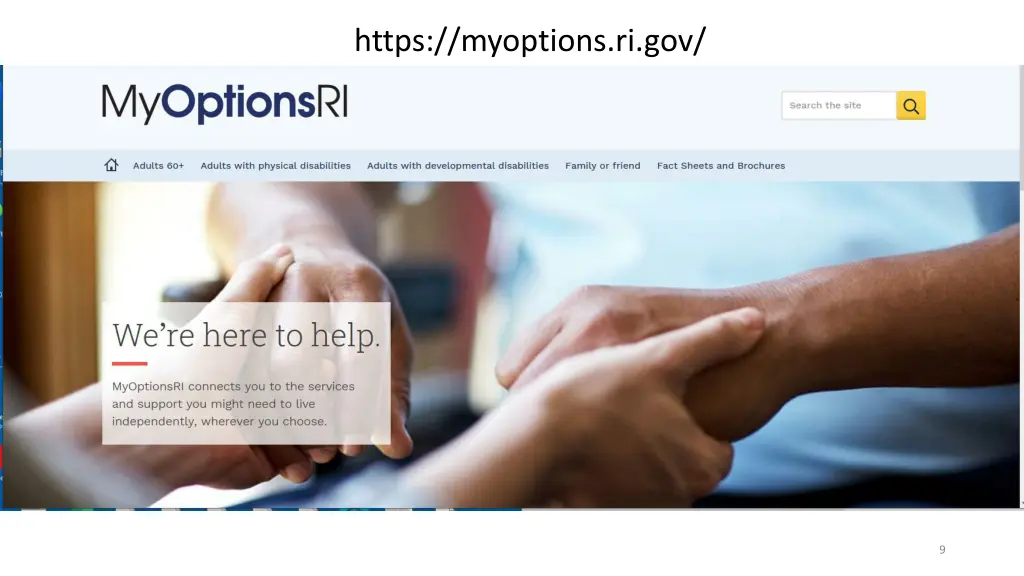 https myoptions ri gov