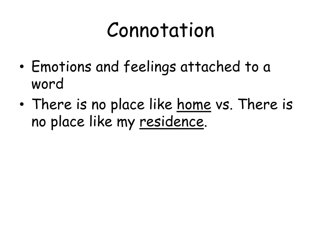 connotation