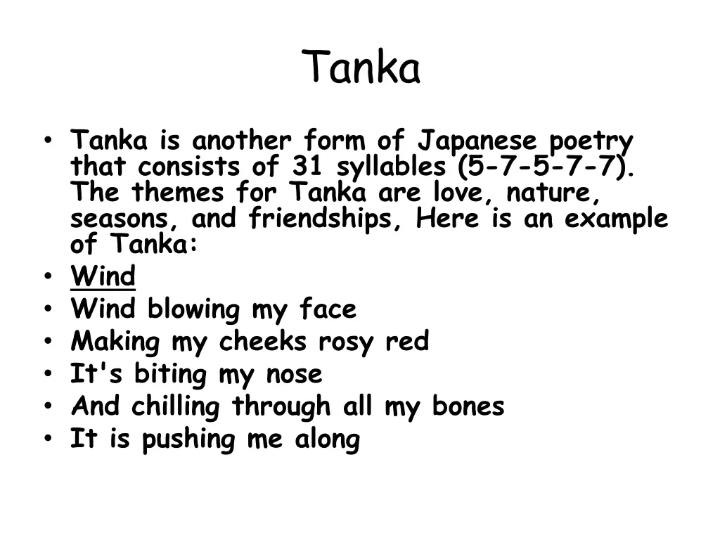 tanka