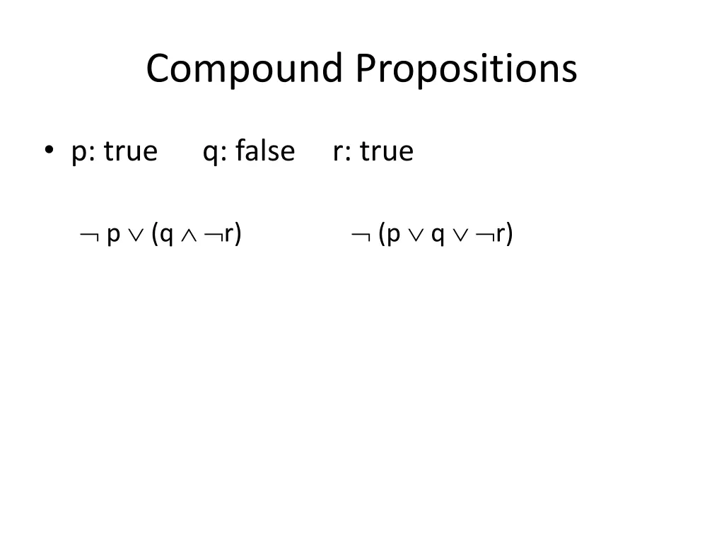 compound propositions 1