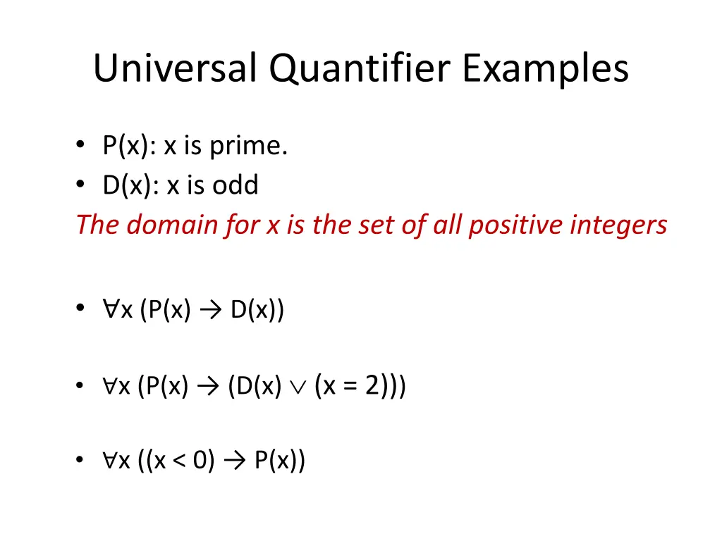 universal quantifier examples