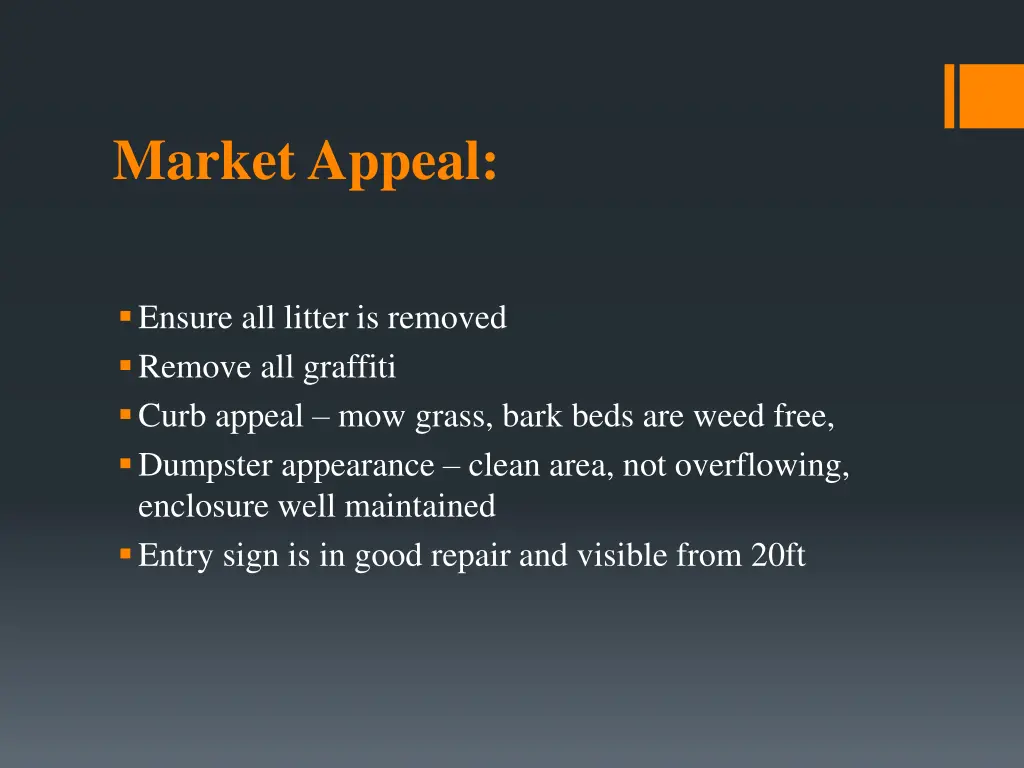 market appeal