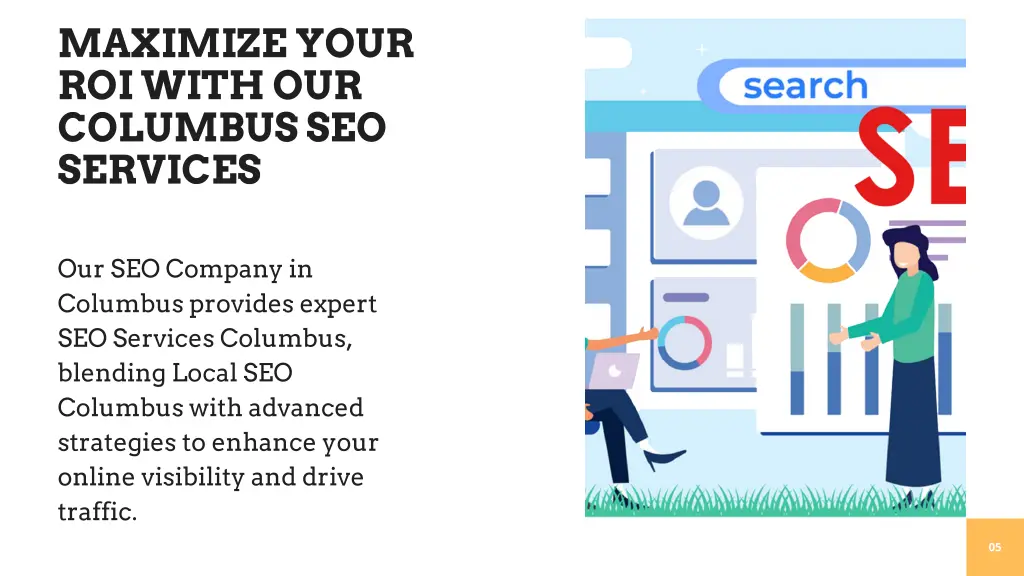 maximize your roi with our columbus seo services