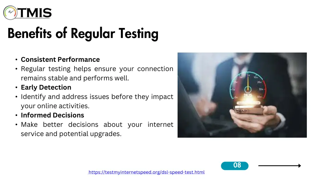 benefits of regular testing