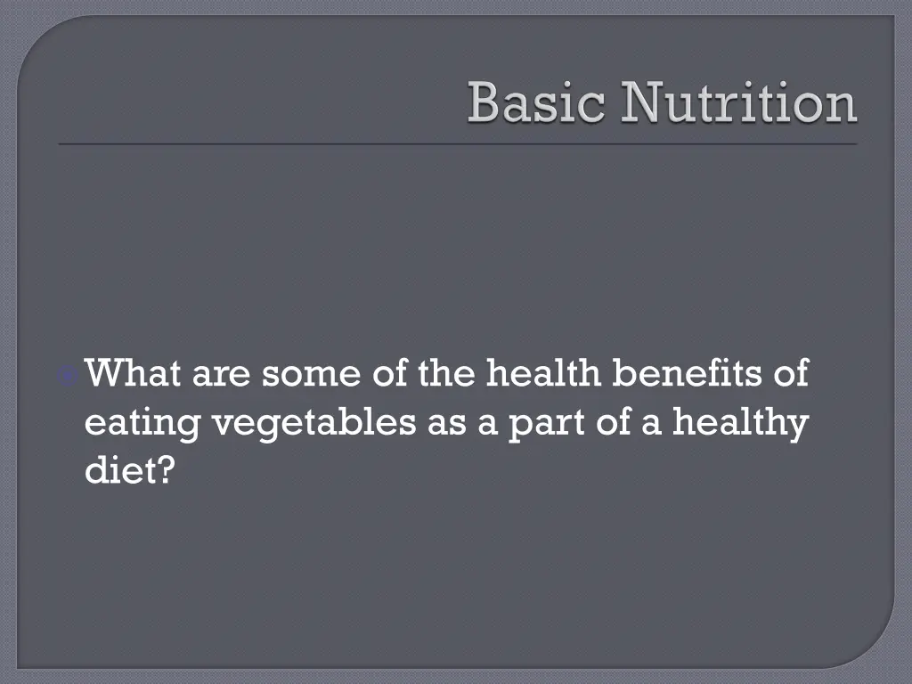 what are some of the health benefits of eating