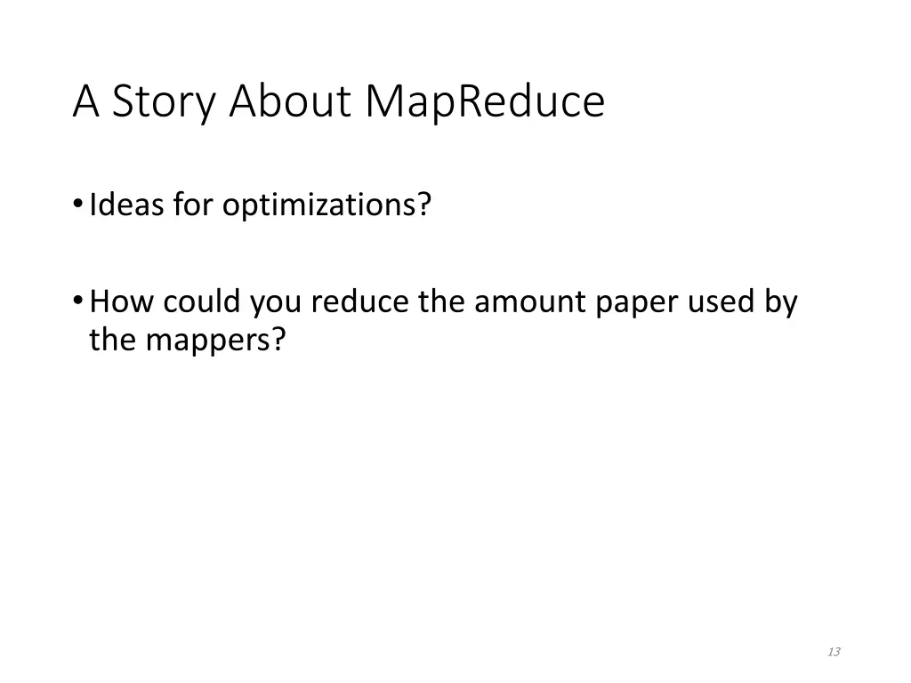 a story about mapreduce 8