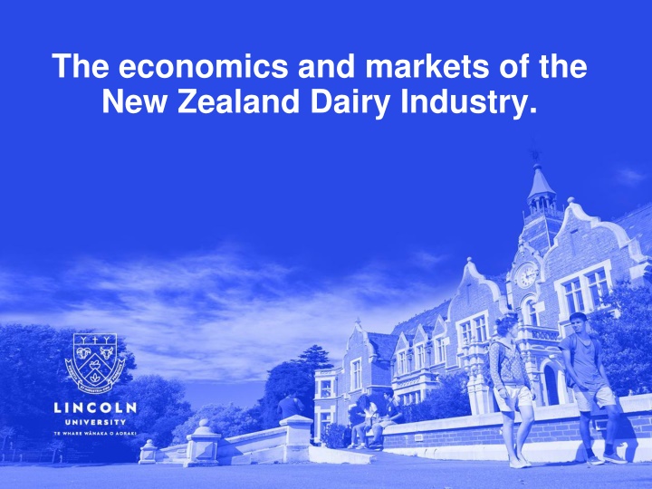 the economics and markets of the new zealand