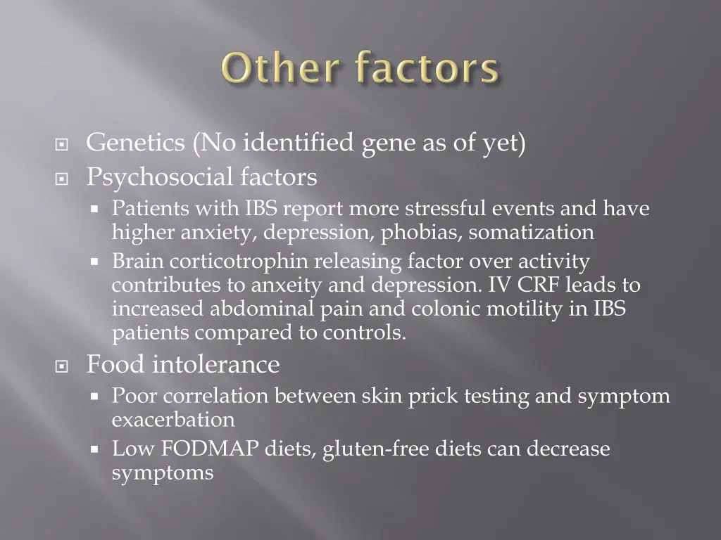 genetics no identified gene