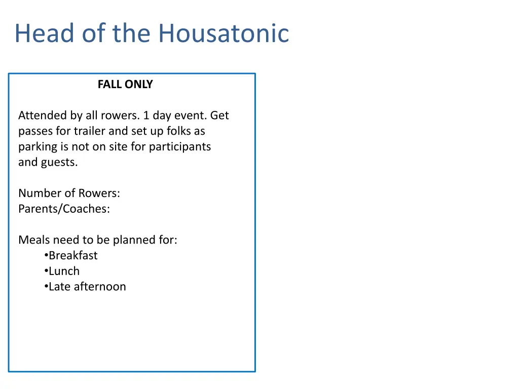 head of the housatonic