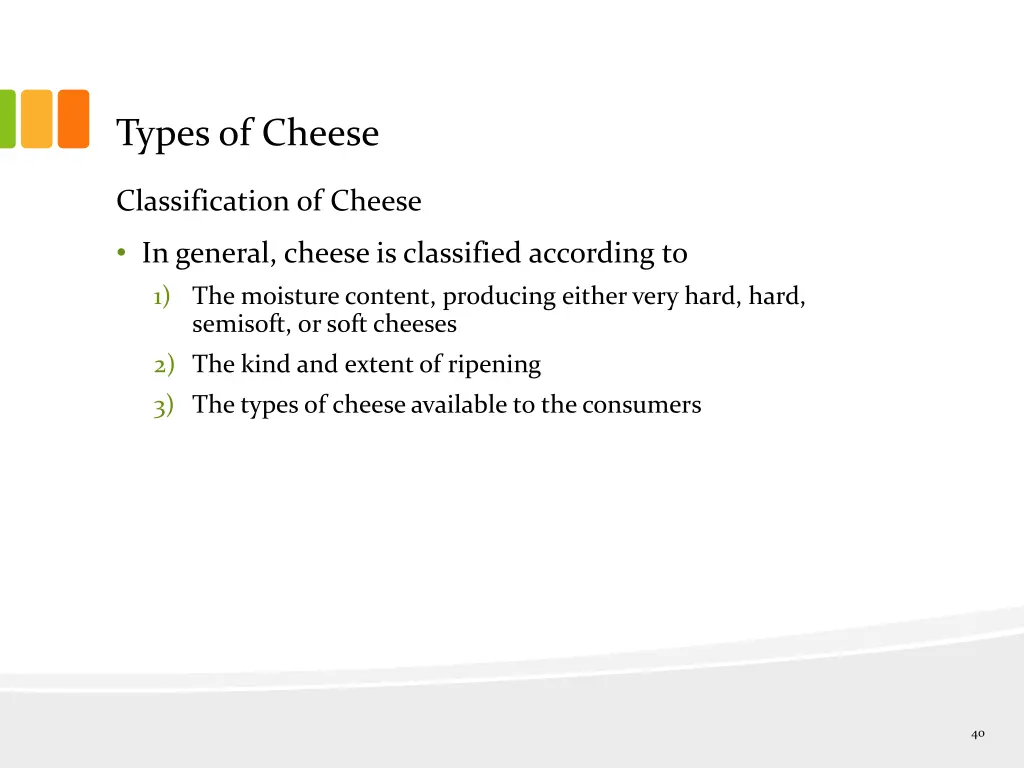 types of cheese