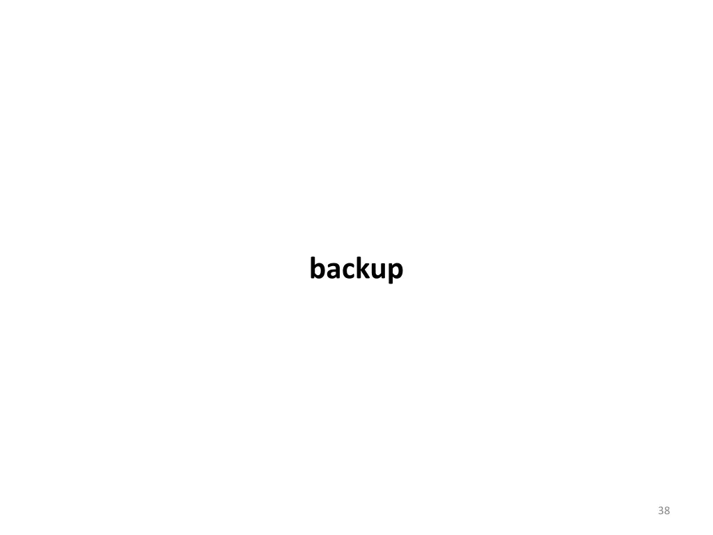 backup