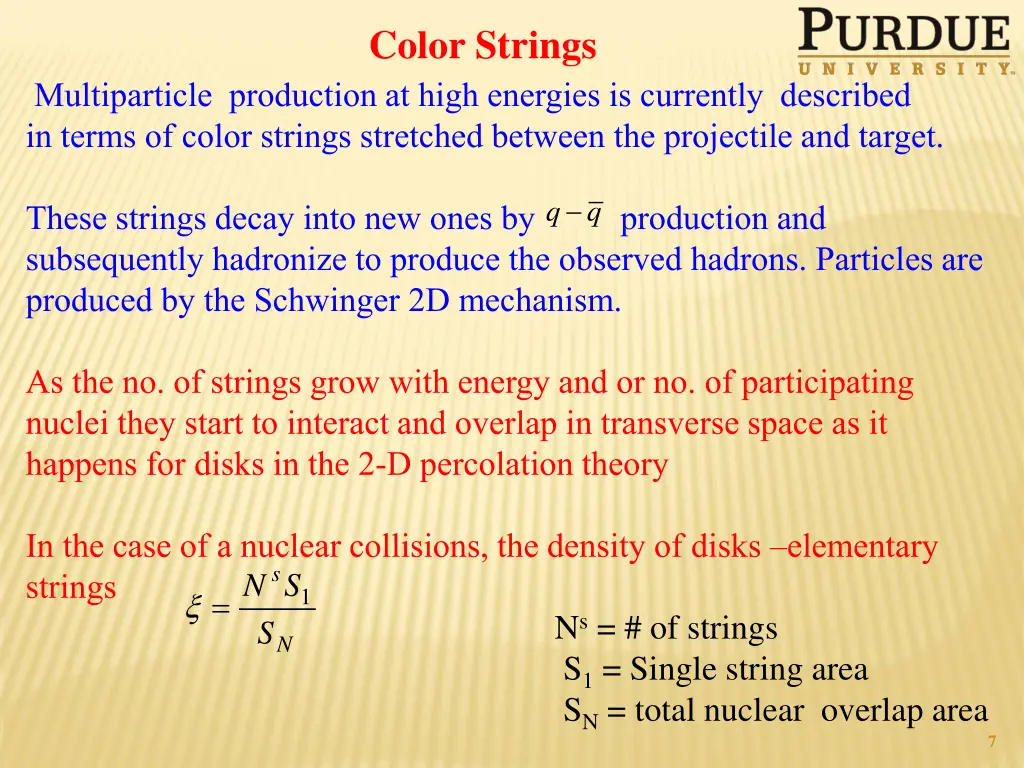 color strings