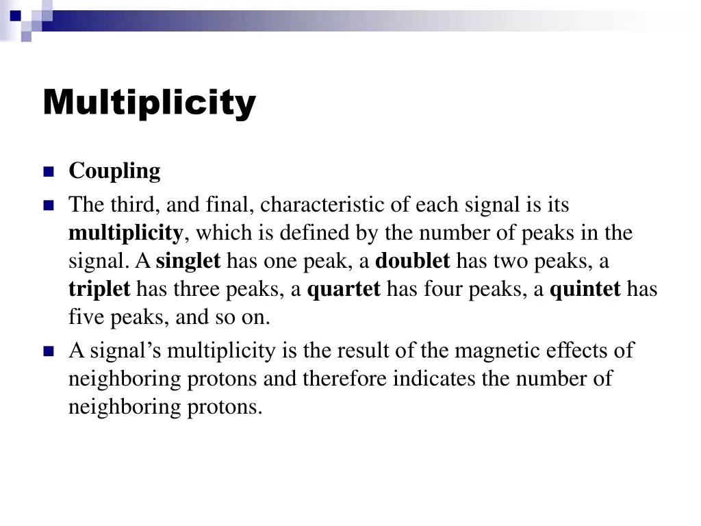 multiplicity