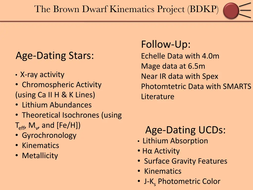 the brown dwarf kinematics project bdkp 6