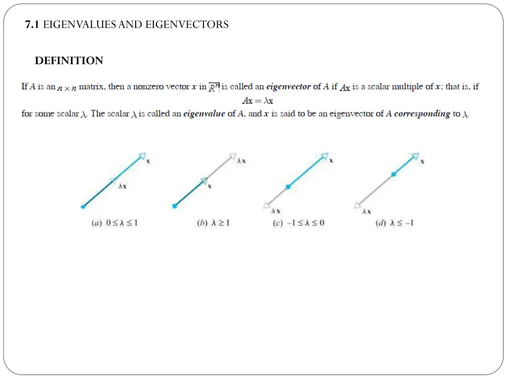 7 1 eigenvalues and eigenvectors