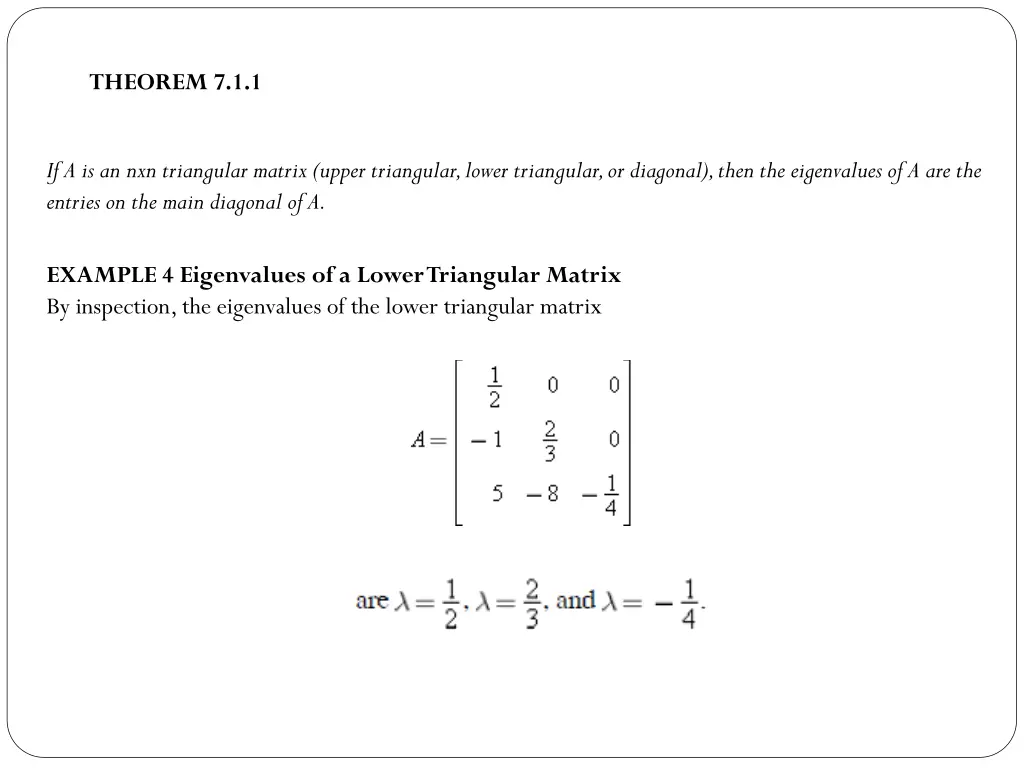 theorem 7 1 1