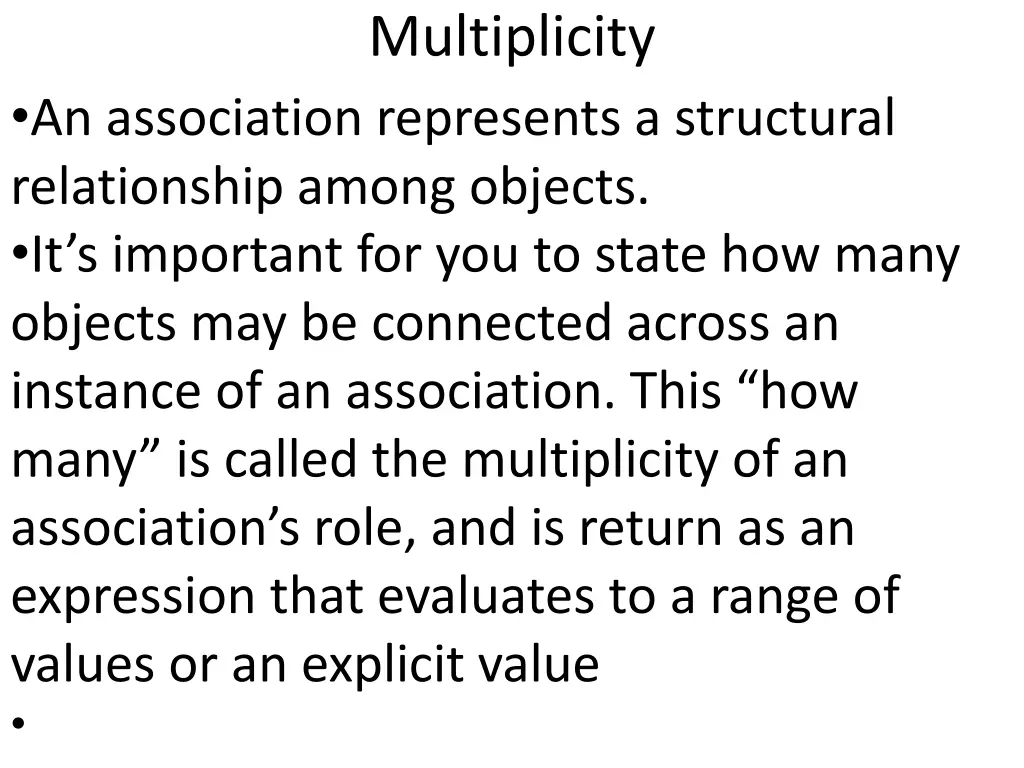 multiplicity