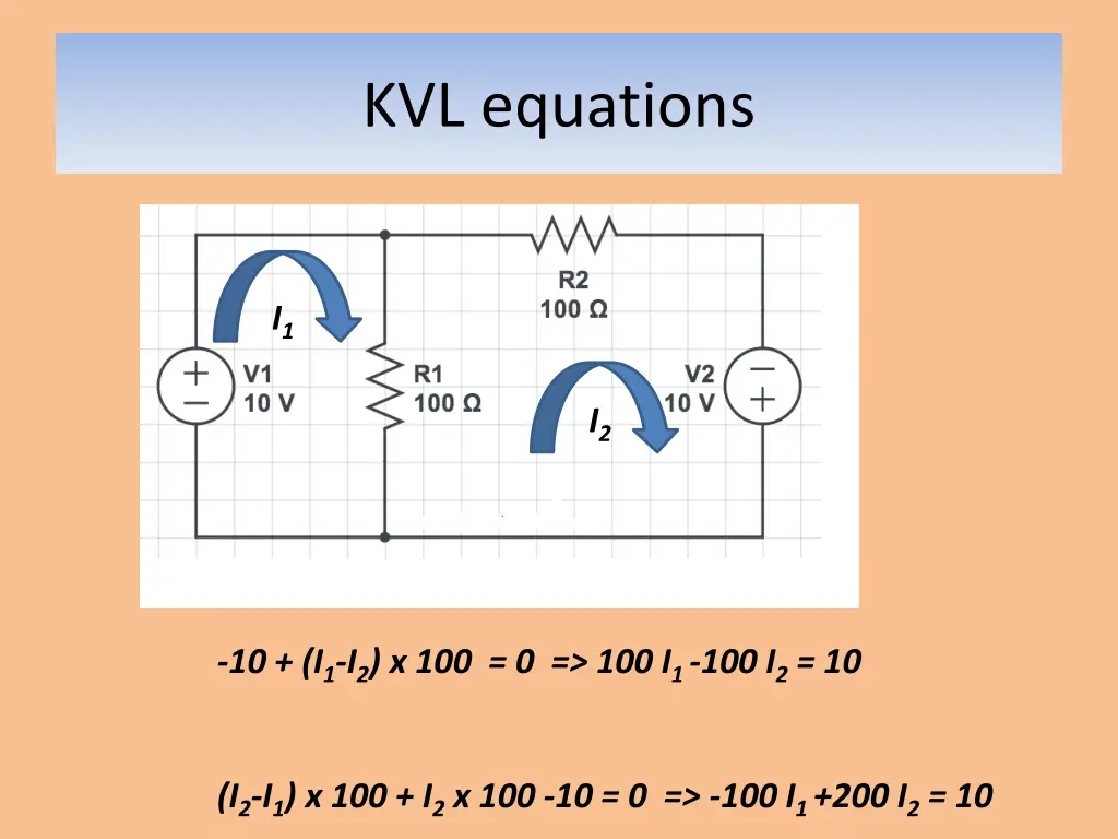 kvl equations