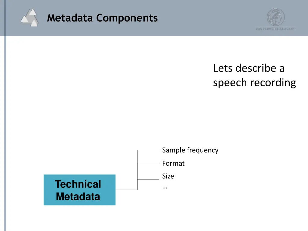 metadata components 1