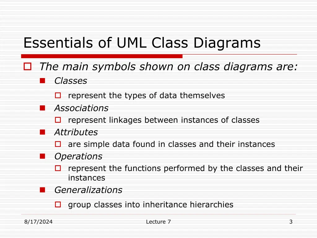 essentials of uml class diagrams