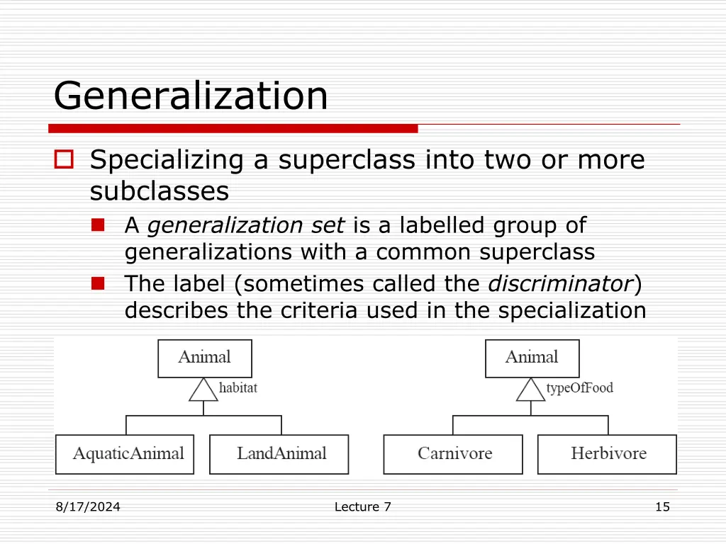 generalization