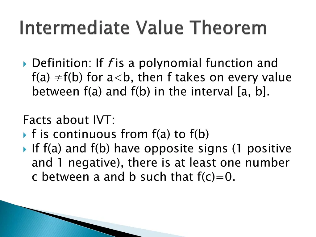 definition if f is a polynomial function