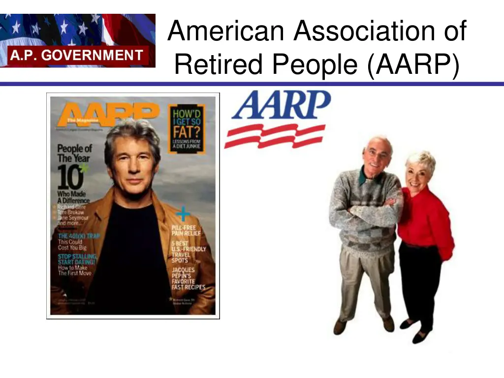 american association of retired people aarp