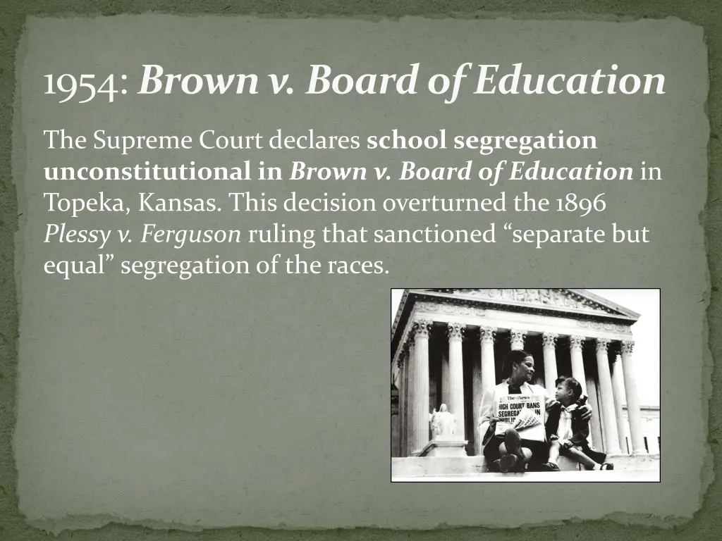 1954 brown v board of education