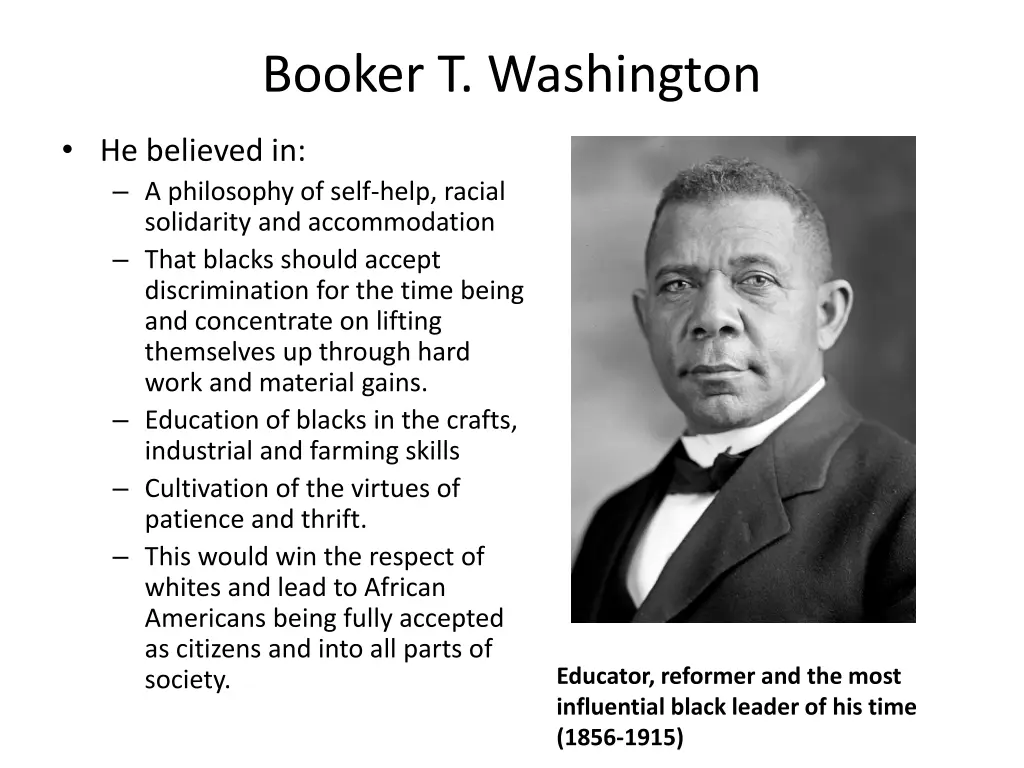 booker t washington