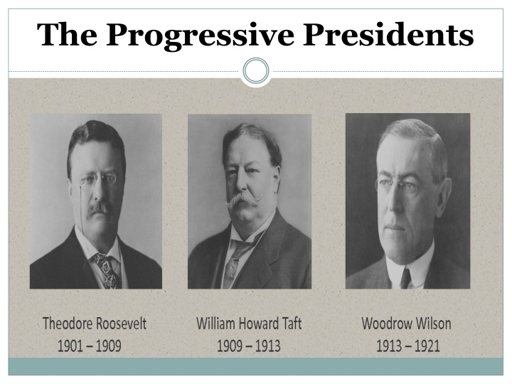 the progressive presidents