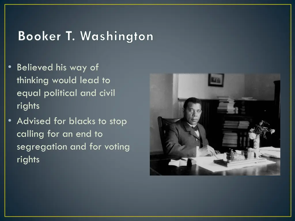 booker t washington 1