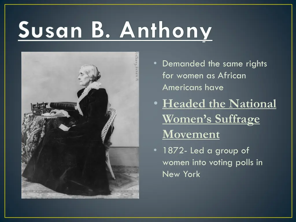 susan b anthony