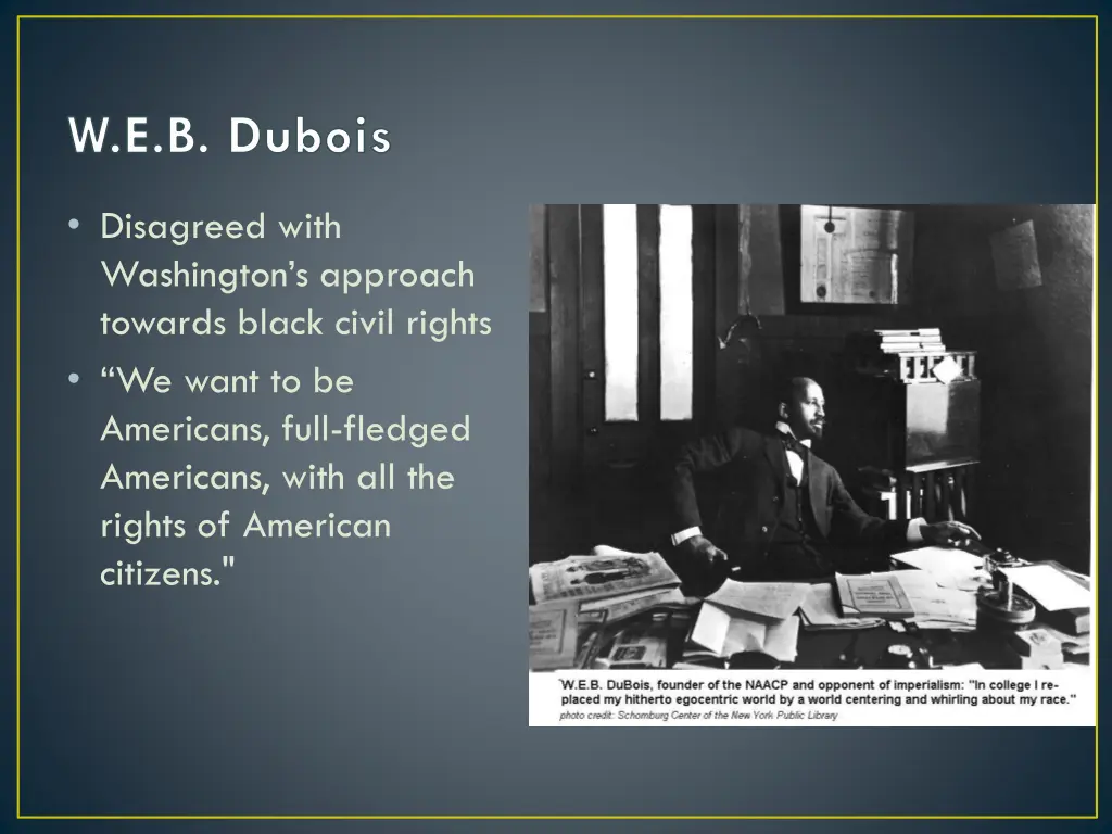 w e b dubois 1