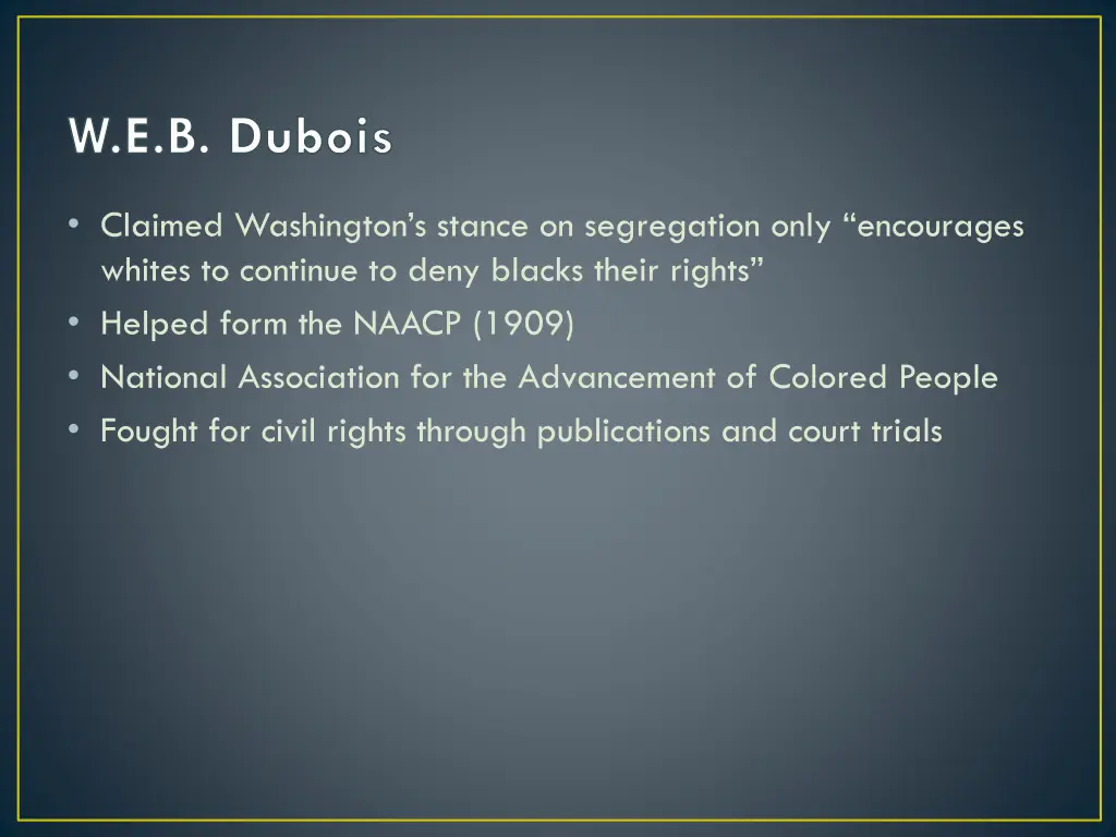 w e b dubois 2