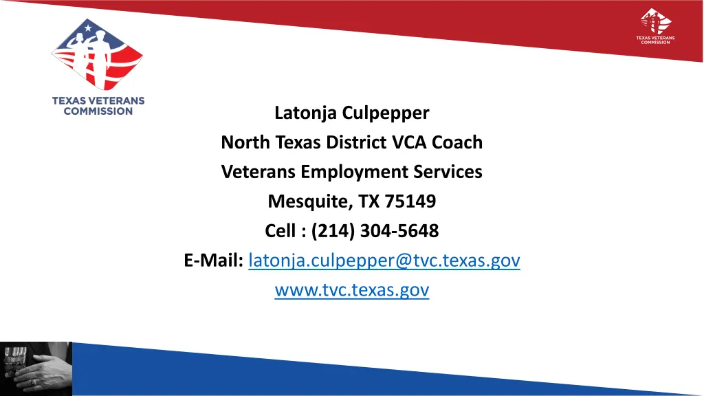 latonja culpepper north texas district vca coach