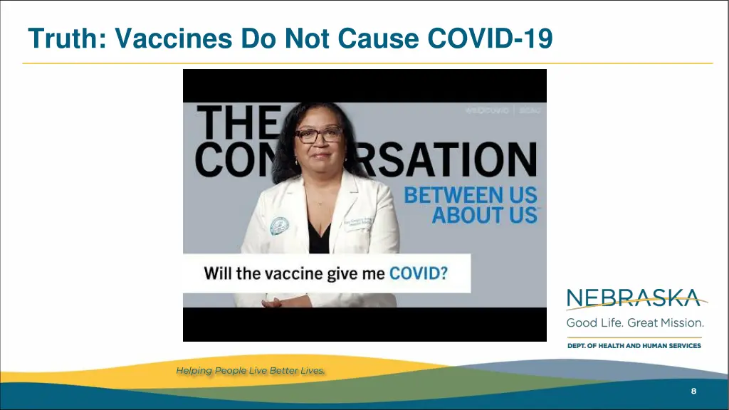 truth vaccines do not cause covid 19