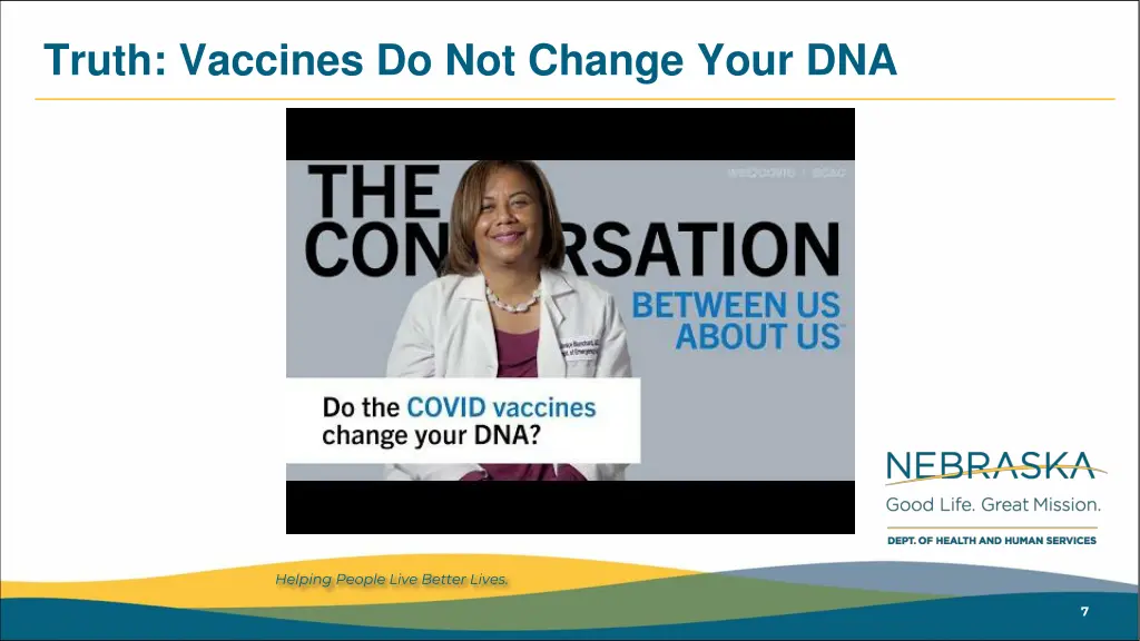 truth vaccines do not change your dna