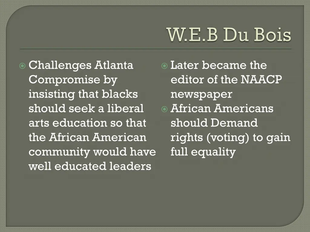 later became the editor of the naacp newspaper